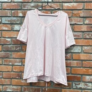 Lululemon Side Tie V-Neck Oversized T-Shirt